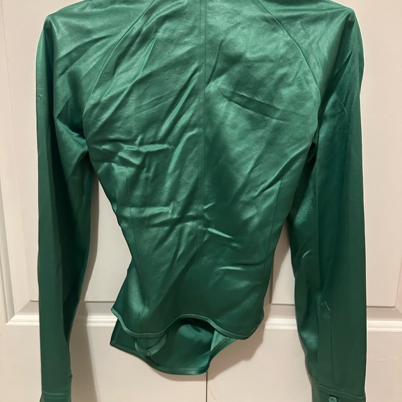 New Nanushka Silk Wrap Top - Picture 4 of 5